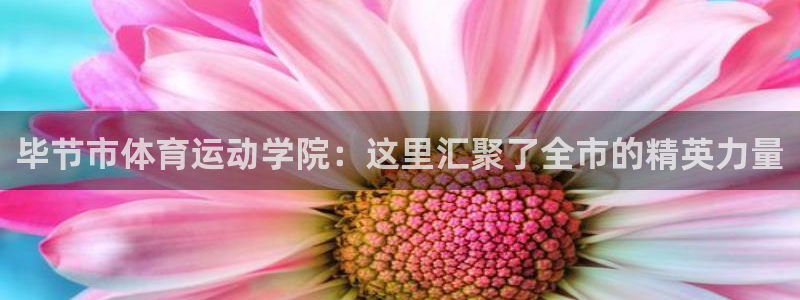 利记官网下载招商电话是多少：毕节市体育运动学院：这里汇聚了全