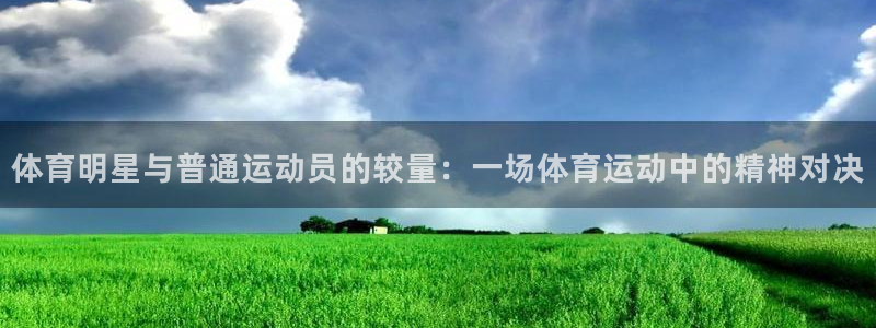 利记官网下载平台注册要钱吗安全吗：体育明星与普通运动员的较量