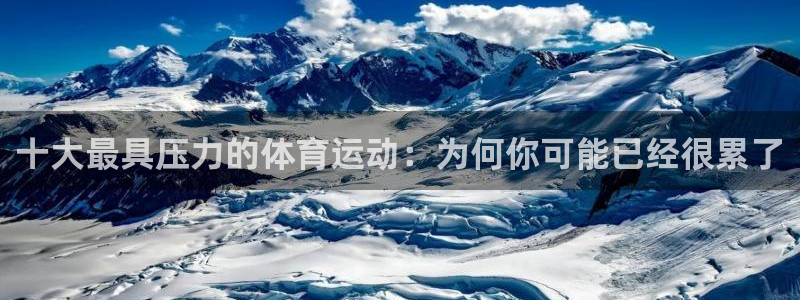 利记官方正版app五金厂：十大最具压力的体育运动：为何你可能